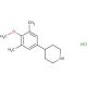 4-(4-Methoxy-3,5-dimethylphenyl)piperidinehydrochloride - chemical structure image
