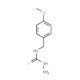 4-(4-Methoxybenzyl)-3-thiosemicarbazide (CAS 16735-76-5) - chemical structure image