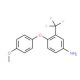 4-(4-Methoxyphenoxy)-3-(trifluoromethyl)aniline - chemical structure image