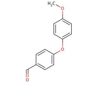 4-(4-Methoxyphenoxy)benzaldehyde (CAS 78725-47-0) - chemical structure image