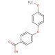 4-(4-Methoxyphenoxy)benzoic acid (CAS 3525-22-2) - chemical structure image
