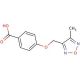4-(4-Methyl-furazan-3-ylmethoxy)-benzoic acid - chemical structure image