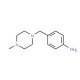 4-(4-Methyl-piperazin-1-ylmethyl)phenylamine (CAS 70261-82-4) - chemical structure image