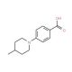 4-(4-Methyl-piperidin-1-yl)-benzoic acid - chemical structure image