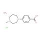 4-(4-Methylperhydro-1,4-diazepin-1-yl)benzoic acid hydrochloride hydrate (CAS 906352-84-9) - chemical structure image