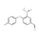 4-(4-Methylphenoxy)-3-nitrobenzenecarbaldehyde - chemical structure image
