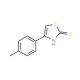 4-(4-methylphenyl)-1,3-thiazole-2-thiol (CAS 2103-92-6) - chemical structure image