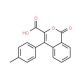 4-(4-Methylphenyl)-1-oxo-1H-isochromene-3-carboxylic acid - chemical structure image