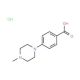 4-(4-Methylpiperazin-1-yl)benzoic acid hydrochloride (CAS 289044-60-6) - chemical structure image