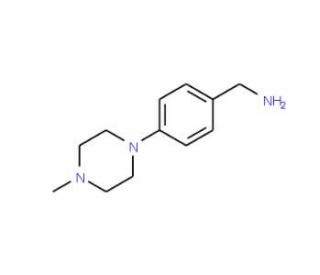 4-(4-Methylpiperazin-1-yl)benzylamine (CAS 216144-45-5) - chemical structure image