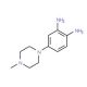 4-(4-Methylpiperazino)-1,2-benzenediamine (CAS 54998-08-2) - chemical structure image