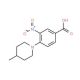 4-(4-Methylpiperidin-1-yl)-3-nitrobenzoic acid (CAS 312921-75-8) - chemical structure image