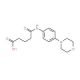 4-(4-Morpholin-4-yl-phenylcarbamoyl)-butyric acid - chemical structure image