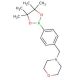 4-(4-Morpholinomethyl)phenylboronic acid pinacol ester (CAS 364794-79-6) - chemical structure image