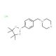 4-(4-Morpholinomethyl)phenylboronic acid pinacol ester hydrochloride (CAS 944591-57-5) - chemical structure image