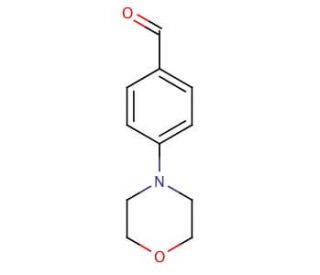 4-(4-Morpholinyl)benzaldehyde (CAS 1204-86-0) - chemical structure image