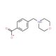 4-(4-Morpholinylmethyl)benzoic acid (CAS 62642-62-0) - chemical structure image