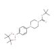 4-[4-(N-Boc)piperazin-1-yl]phenylboronic acid pinacol ester (CAS 470478-90-1) - chemical structure image