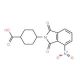 4-(4-nitro-1,3-dioxo-1,3-dihydro-2H-isoindol-2-yl)cyclohexanecarboxylic acid - chemical structure image