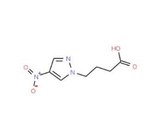 4-(4-Nitro-pyrazol-1-yl)-butyric acid - chemical structure image