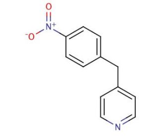 4-(4-Nitrobenzyl)pyridine (CAS 1083-48-3) - chemical structure image