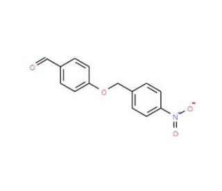 4-(4-Nitrobenzyloxy)benzaldehyde (CAS 67565-48-4) - chemical structure image