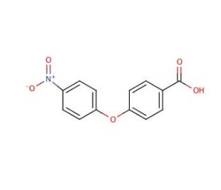 4-(4-Nitrophenoxy)benzoic acid (CAS 16309-45-8) - chemical structure image