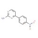 4-(4-Nitrophenyl)-2-pyrimidinamine - chemical structure image