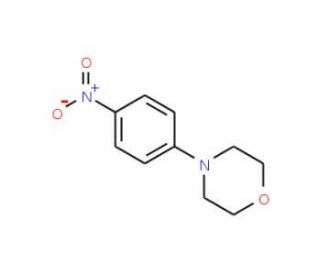 4-(4-Nitrophenyl)morpholine (CAS 10389-51-2) - chemical structure image