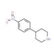 4-(4-Nitrophenyl)piperidine (CAS 26905-03-3) - chemical structure image