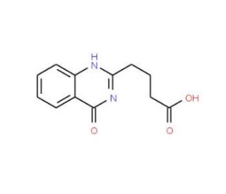 4-(4-Oxo-3,4-dihydroquinazolin-2-yl)butanoic acid (CAS 95494-51-2) - chemical structure image