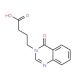 4-(4-oxoquinazolin-3(4H)-yl)butanoic acid (CAS 25818-89-7) - chemical structure image