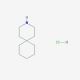4,4-Pentamethylenepiperidine hydrochloride (CAS 180-44-9) - chemical structure image