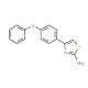 4-(4-Phenoxy-phenyl)-thiazol-2-ylamine (CAS 105512-82-1) - chemical structure image
