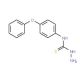 4-(4-Phenoxyphenyl)-3-thiosemicarbazide (CAS 206761-85-5) - chemical structure image