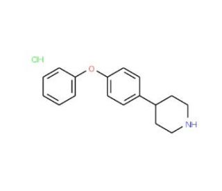 4-(4-Phenoxyphenyl)piperidine hydrochloride - chemical structure image