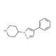 4-(4-Phenyl-1H-pyrazol-1-yl)piperidine - chemical structure image