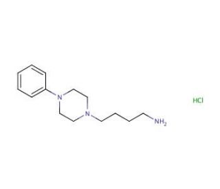 4-(4-phenylpiperazin-1-yl)butan-1-amine hydrochloride - chemical structure image
