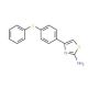 4-(4-Phenylsulfanylphenyl)-thiazol-2-ylamine (CAS 333773-69-6) - chemical structure image