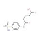 4-(4-Sulfamoyl-phenylcarbamoyl)-butyric acid - chemical structure image