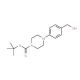 [4-(4-tert-Butoxycarbonyl)piperazine]benzyl alcohol (CAS 158985-37-6) - chemical structure image