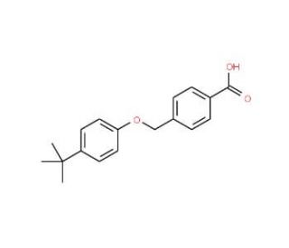 4-(4-tert-Butyl-phenoxymethyl)-benzoic acid - chemical structure image