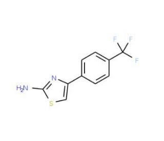 4-(4-Trifluoromethylphenyl)thiazol-2-ylamine - chemical structure image