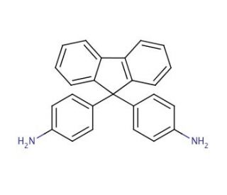 4,4&prime;-(9-Fluorenylidene)dianiline (CAS 15499-84-0) - chemical structure image