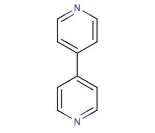 4,4&prime;-Bipyridyl (CAS 553-26-4) - chemical structure image