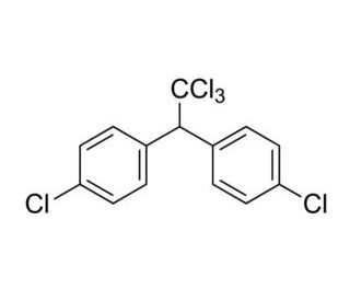 4,4&prime;-DDT (CAS 50-29-3) - chemical structure image