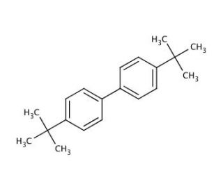 4,4&prime;-Di-tert-butylbiphenyl (CAS 1625-91-8) - chemical structure image