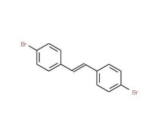 4,4&prime;-Dibromo-stilbene (CAS 2765-14-2) - chemical structure image