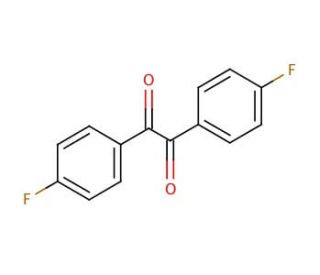4,4&prime;-Difluorobenzil (CAS 579-39-5) - chemical structure image