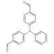 4,4′-Diformyltriphenylamine (CAS 53566-95-3) - chemical structure image